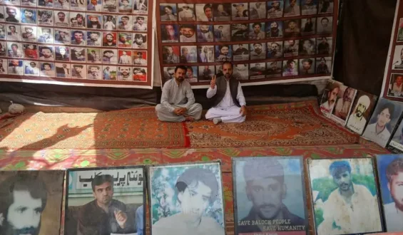 لاپتہ افراد کی بازیابی کے لیے وی بی ایم پی کا احتجاج 5924 ویں روز بھی جاری