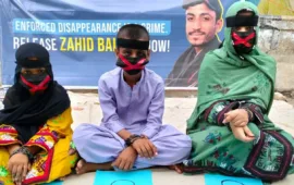 جبری گمشدگیوں کے خلاف احتجاج 24 ویں روز بھی جاری