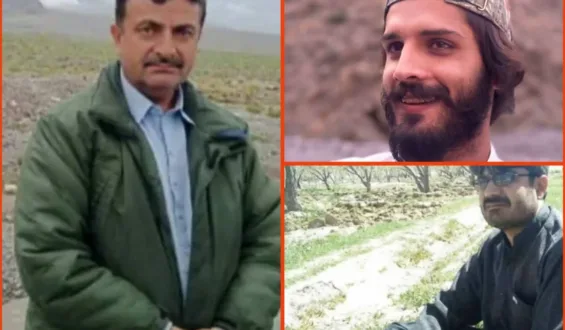 پاکستانی فورسز کے ہاتھوں اغوا شدہ چار افراد ایک ماہ بعد بازیاب