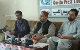 ریاستی جبر اور لاپتہ افراد کی پالیسی ناقابلِ قبول ہے_شاہ زیب بلوچ ایڈووکیٹ