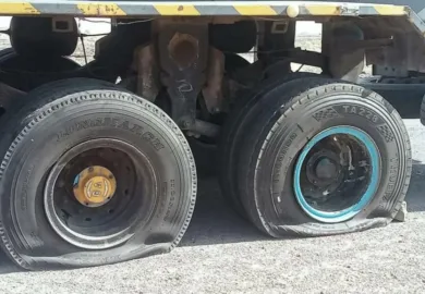 مستونگ مسلح افراد کی معدنیات لے جانے والے ٹرکوں پر فائرنگ