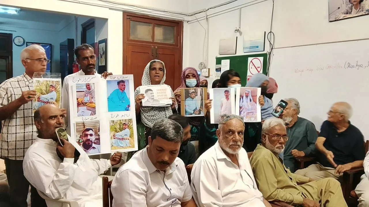 کراچی ہیومن رائٹس کمیشن کے زیر اہتمام جبری گمشدگیوں کے متاثرین کا عالمی دن منایا گیا