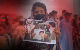 Gwadar: Teacher dismissed and summoned by police amid protest demands for missing brother