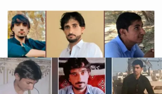 کیچ پاکستانی فورسز کے ہاتھوں سات افراد جبری طور پر لاپتہ۔