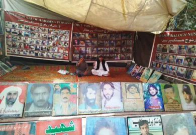 کوئٹہ جبری لاپتہ بلوچوں کی بازیابی کیلئے وی بی ایم پی کا احتجاجی کیمپ 5949ویں روز میں داخل