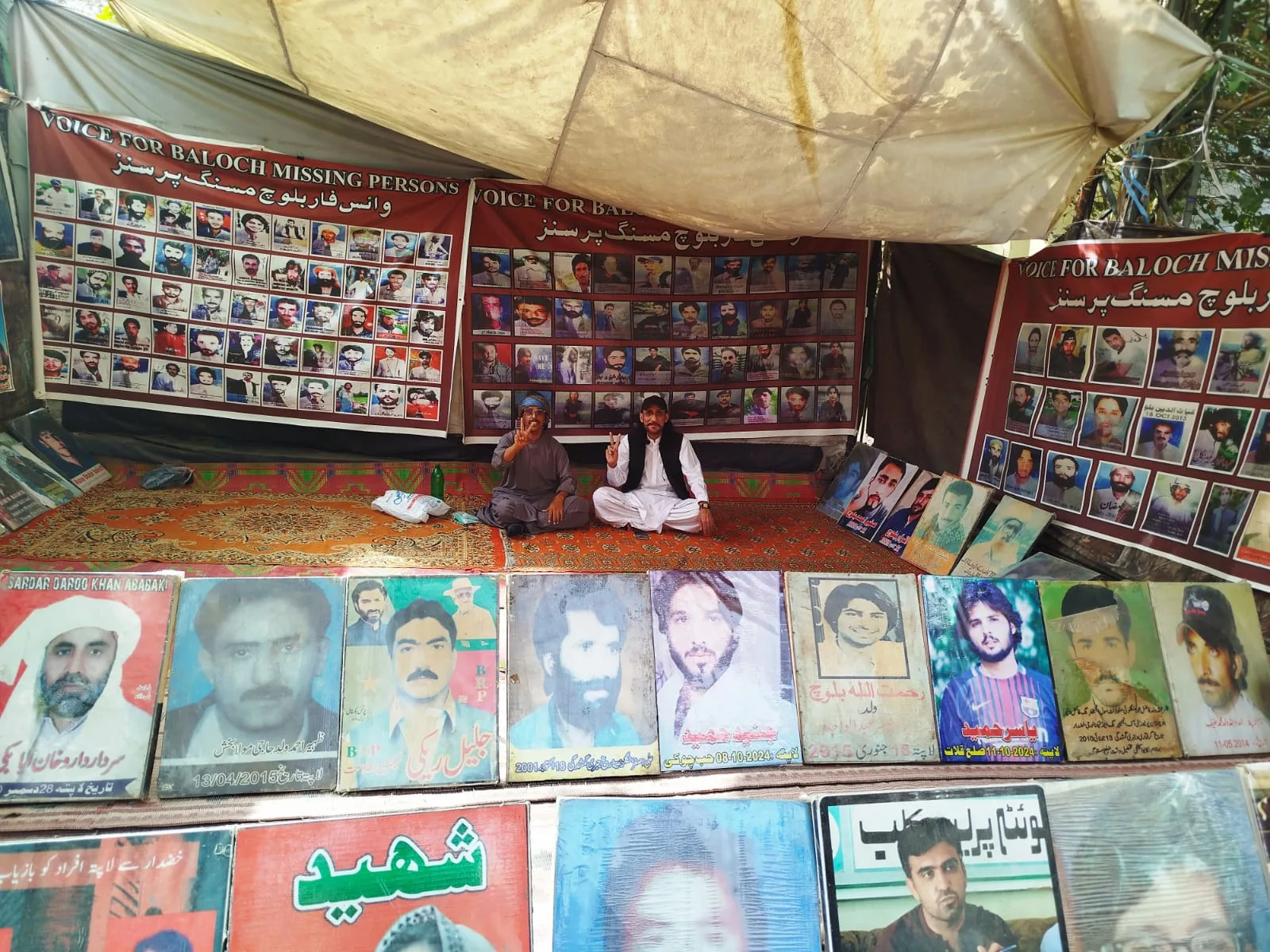 کوئٹہ جبری لاپتہ بلوچوں کی بازیابی کیلئے وی بی ایم پی کا احتجاجی کیمپ 5949ویں روز میں داخل
