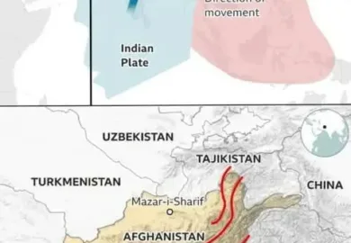 افغانستان میں اتنے زلزلے کیوں آتے ہیں؟
