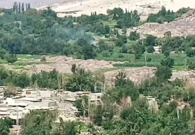 چلاس میں ایوی ایشن کا ہیلی کاپٹر گر کر تباہ