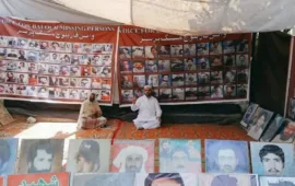 جبری گمشدگیوں کے خلاف وی بی ایم پی کا احتجاجی کیمپ کوئٹہ پریس کلب کے باہر 5930 ویں روز جاری !