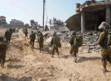 غزہ سٹی اسرائیلی فوج کی بمباری، 50 فلسطینی شہید