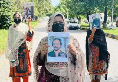 اسلام آباد بلوچ خاندانوں کا دھرنا 50 ویں روز میں داخل، کل احتجاجی مظاہرے کا اعلان