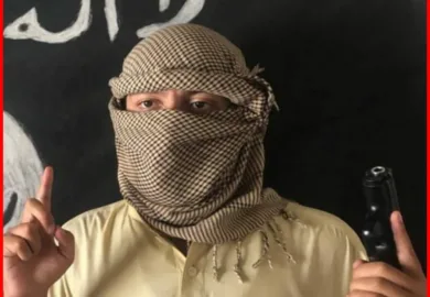 بی این پی جلسے پر خودکش حملے کی ذمہ داری داعش نے قبول کر لی.