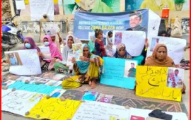 کراچی لاپتہ نوجوان صادق مراد بازیاب، احتجاجی کیمپ 31ویں روز میں داخل