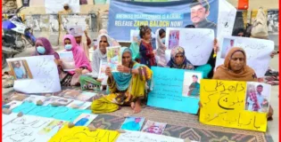 کراچی لاپتہ نوجوان صادق مراد بازیاب، احتجاجی کیمپ 31ویں روز میں داخل