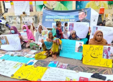 کراچی لاپتہ نوجوان صادق مراد بازیاب، احتجاجی کیمپ 31ویں روز میں داخل