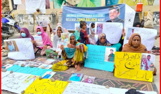 کراچی لاپتہ نوجوان صادق مراد بازیاب، احتجاجی کیمپ 31ویں روز میں داخل