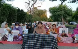 لاپتہ افراد بازیابی کیلئے اسلام آباد میں احتجاج جاری.