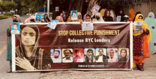 بلوچ لاپتہ افراد کے لواحقین نے طلال چوہدری کے الزامات کو مسترد کردئے، اسلام آباد دھرنا جاری رکھنے کا اعلان