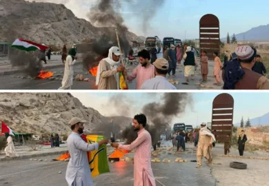 بلوچستان آل پارٹیز کی شٹر ڈاؤن ہڑتال، درجنوں گرفتار، انٹرنیٹ معطل