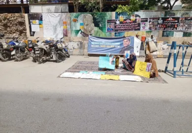 کراچی جبری گمشدگیوں کے خلاف احتجاجی کیمپ اپنے 36ویں روز میں داخل ہوگیا.