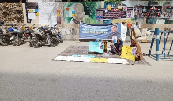 کراچی جبری گمشدگیوں کے خلاف احتجاجی کیمپ اپنے 36ویں روز میں داخل ہوگیا.