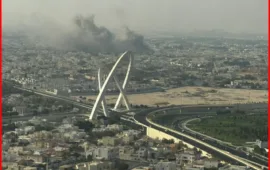 قطر دارالحکومت دوحہ میں کئی دھماکے.