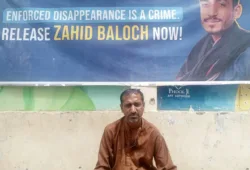 کراچی زاہد علی کی گمشدگی کے خلاف دھرنا 38ویں روز بھی جاری