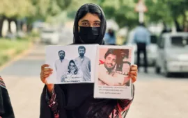 بی وائی سی رہنماؤں کی رہائی کا مطالبہ، بلوچ خاندانوں کا دھرنا طویل ترین مرحلے میں داخل