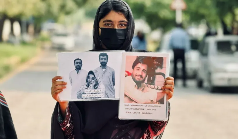 بی وائی سی رہنماؤں کی رہائی کا مطالبہ، بلوچ خاندانوں کا دھرنا طویل ترین مرحلے میں داخل