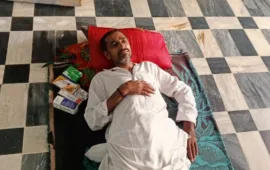 زاہد علی کے والد کی صحت بگڑنے پر احتجاجی کیمپ عارضی طور پر روک دیا گیا