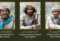 کیچ فدائی حملے  قابض فوج کے افسران سمیت 32 اہلکار ہلاک کئے۔ بلوچ لبریشن آرمی