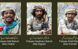 کیچ فدائی حملے  قابض فوج کے افسران سمیت 32 اہلکار ہلاک کئے۔ بلوچ لبریشن آرمی