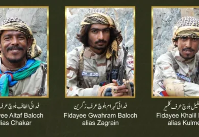 کیچ فدائی حملے  قابض فوج کے افسران سمیت 32 اہلکار ہلاک کئے۔ بلوچ لبریشن آرمی