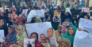 مند بلوچ نوجوانوں کے قتل کے خلاف احتجاج