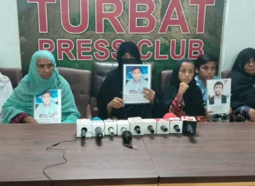 بلوچی زبان کے معروف گلوکار استاد رفیق اومان جبری گمشدگی کو 11 سال مکمل، اہلِ خانہ کی پریس کانفرنس