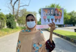 بلوچ خاندانوں کا پرامن دھرنا اسلام آباد میں 69ویں روز میں داخل