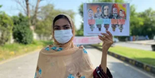 بلوچ خاندانوں کا پرامن دھرنا اسلام آباد میں 69ویں روز میں داخل