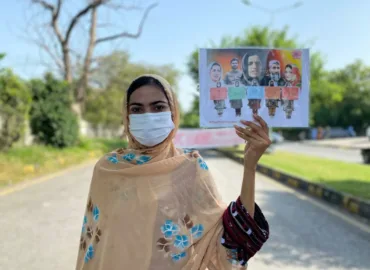 بلوچ خاندانوں کا پرامن دھرنا اسلام آباد میں 69ویں روز میں داخل