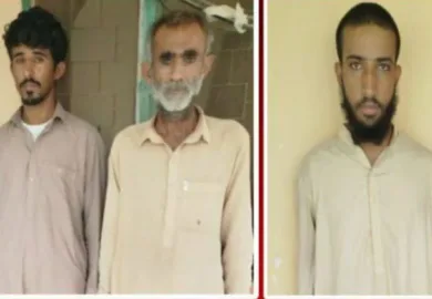 پاکستانی فورسز کے ہاتھوں حراست کے بعد جبری گمشدگی کا نشانہ بننے والے تین افراد بازیاب ہوگئے۔