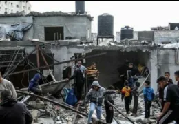 غزہ اسرائیلی فوج کے حملوں میں شدت ،تازہ کارروائیوں میں مزید 90 سے زائد فلسطینی جان بحق ہوگئے۔