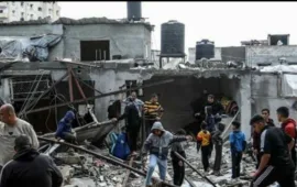 غزہ اسرائیلی فوج کے حملوں میں شدت ،تازہ کارروائیوں میں مزید 90 سے زائد فلسطینی جان بحق ہوگئے۔