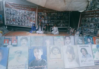 کوئٹہ جبری گمشدگیوں کے خلاف وی بی ایم پی کا احتجاجی کیمپ 5960ویں روز بھی جاری