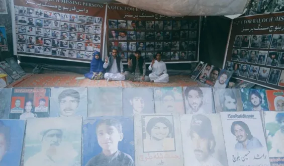 کوئٹہ جبری گمشدگیوں کے خلاف وی بی ایم پی کا احتجاجی کیمپ 5960ویں روز بھی جاری