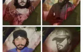 منگچر گورکی بھتہ خوروں کے ساتھ جھڑپ میں چار ساتھی شہید، جوابی کاروائی میں دو بھتہ خور ہلاک ایک زخمی۔ بی ایل اے