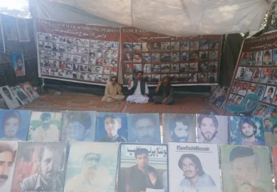 کوئٹہ جبری گمشدگیوں کے خلاف وی بی ایم پی کا احتجاجی کیمپ 5965ویں روز بھی جاری