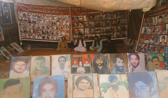 کوئٹہ جبری گمشدگیوں کے خلاف وی بی ایم پی کا احتجاجی کیمپ 5966ویں روز بھی جاری