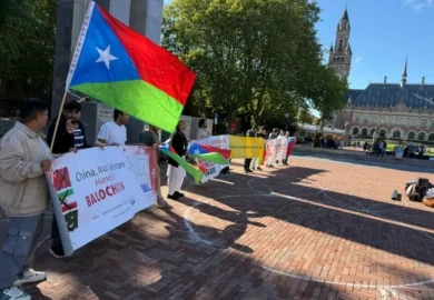 زاہدان قتل عام خونی جمعہ کی تیسری برسی پر احتجاج مظاہرہ- فری بلوچستان موومنٹ