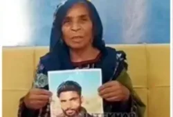 خضدار لاپتہ شعیب احمد کی دادی کی پریس کانفرنس، نواسے کی بازیابی کا مطالبہ