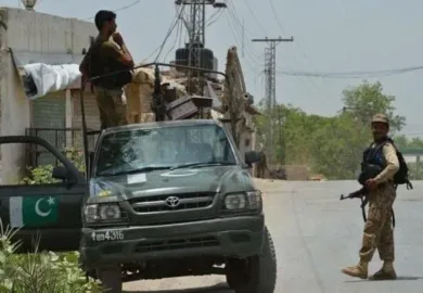 بسیمہ پاکستانی فورسز کے قافلے پر حملہ، متعدد اہلکار ہلاک و زخمی