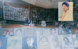 کوئٹہ جبری گمشدگیوں کے خلاف احتجاج جاری، ثاقب بزدار کی بازیابی کا مطالبہ